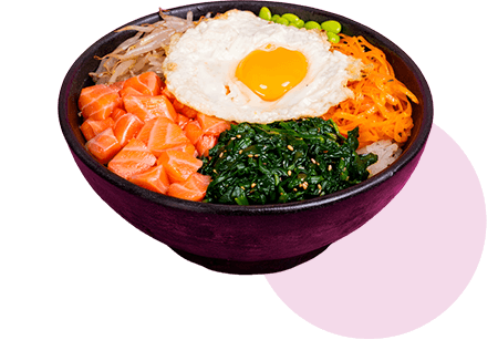 Produktbild Bibimbap Salmon Sashimi